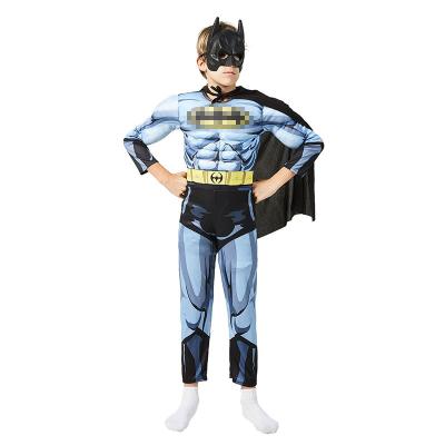 China Modern Polyester Hero Justic League Muscle Jumpsuit Superhero Cosplay Costume For Kids for sale