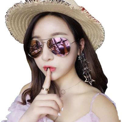 China High Quality Unisex Custom Fashion Driving Sports Sun Glass PC Shades Black Colored Round Glasses Square Women Sunglasses for sale