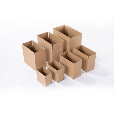 China Biodegradable Custom Logo Printed Brown Export Corrugated Cardboard Paper Packaging Shipping Mailing Boxes Moving Mailing Boxes for sale