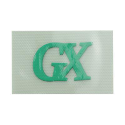 China All Factory Direct Raise Heat Transfer Rubber Silicone Rubber Custom Logo Iron On Clothing Label for sale