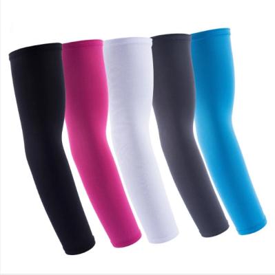 China Summer Breathable Elastic Ice Arm Cover Outdoor Recycling Silk Quick Dry Sleeve for sale