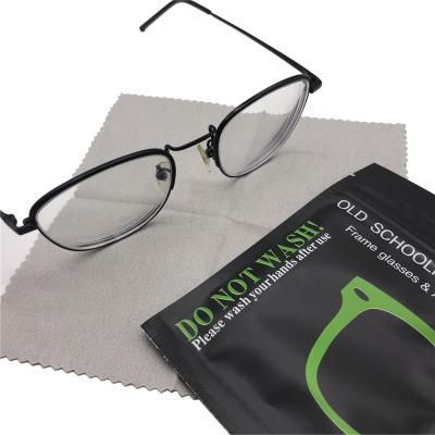 China Hot Selling OEM Glasses Anti Fog Custom Reusable Glass Cloth Anti-fog Cleaning Cloth For Glasses for sale