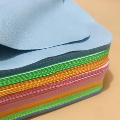 China Manufacturer Viable High Quality Custom Custom Glasses Lens Screen Printing Microfiber Silk Cloth for sale