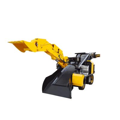 China Construction Material Shops Narrow Size Pit Excavating Scraper Mucking Loader Open Multifunctional Wheel For Sale for sale