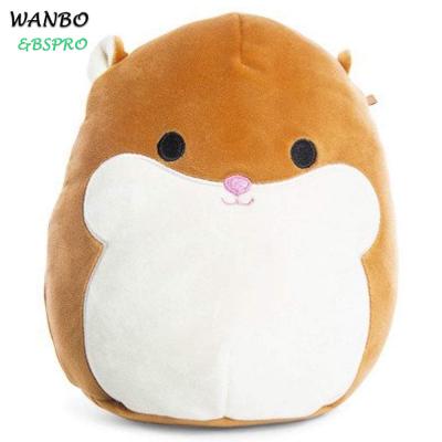 China Plush Suggested Plush Supplier BSpro #CH0307 Hamster Plush Toy Plush Pillow Stuffed Pillow for sale