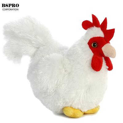 China Custom Plush Toy BSpro #CC18NV2858 Cook Plush Toy Stuffed Chicken Toy Plush Animal Toy for sale