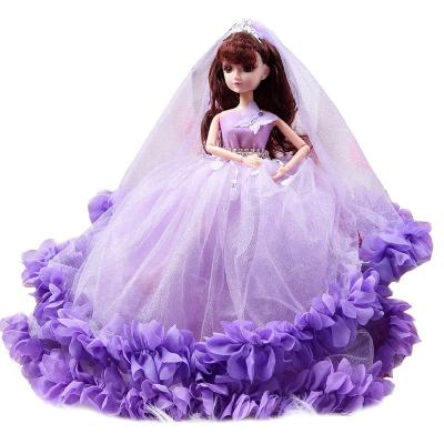 China Factory direct sales toy 45cm cartoon doll costume gift box wedding dress doll decoration girl birthday gift Princess Doll for sale