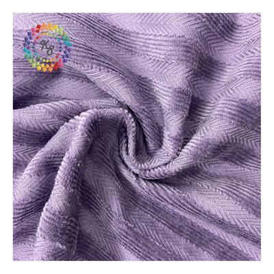 China Jacquard Spandex Cotton Corduroy Anti-Static Herringbone Fabric for sale