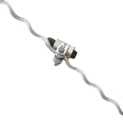 China High Voltage Transmission Line Hot Dip Galvanized Wire Hanger Type Prestranded Clamp For Cable Repair Towers for sale