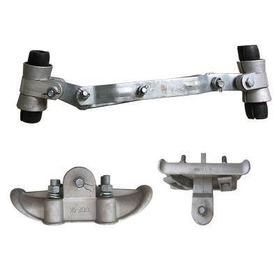 China Insalution Protection Good Holding Strength Aluminum Alloy Connector Hanger Clamp for sale