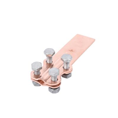 China Overhead line accessories factory direct copper equipment electrical lug clamp for sale