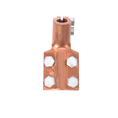 China Overhead Line Accessories Copper Equipment Wire Clamp Transitional Terminal Cable for sale