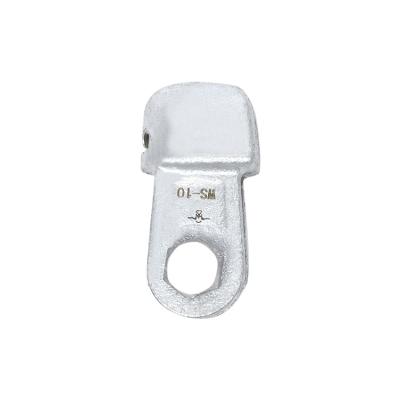 China Tie Fitting Hot Dip Galvanized Electric Power Orbit Insulator Ball Clevis Fit Eye for sale