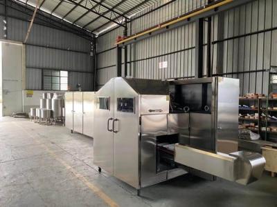 China 4200pcs/h Ice Cream Cone Production Line 165mm Sugar Cone Manufacturing Machine for sale