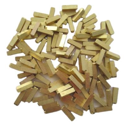 China Durable 2*3*15mm / 2*4*15mm Brass Material Alphabet Letters For Hot Stamp Coder for sale