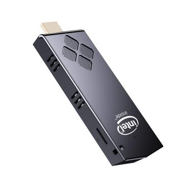 China For Intel Atom z8350 Mini PC Stick Windows10 4gb RAM Mini PC Portable Small Pocket Business T5B Stick PC Mini Stick For Work for sale