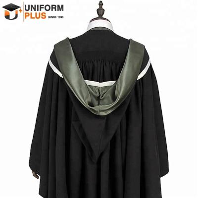 China Wholesale Bachelor Master College School Factory Australia Melbourne Doctoral Graduation Hoods for sale