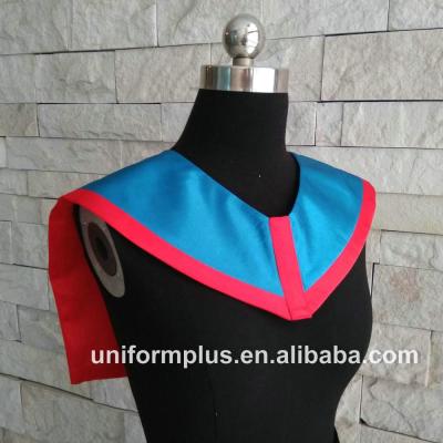 China Elementary School Kindergarten Primary School V Neck Kids Graduation Stoles for sale