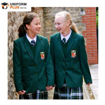 China High Quality School For Student Uniform Style Design School European Blazer for sale