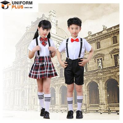 China High Quality Custom Made Kids Kindergarten School International Preschool Uniform for sale