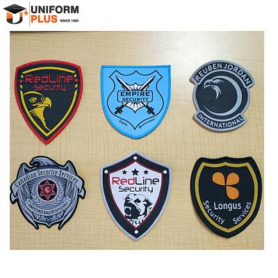 China Handmade Customized Military Security Guard Uniform Patches for sale