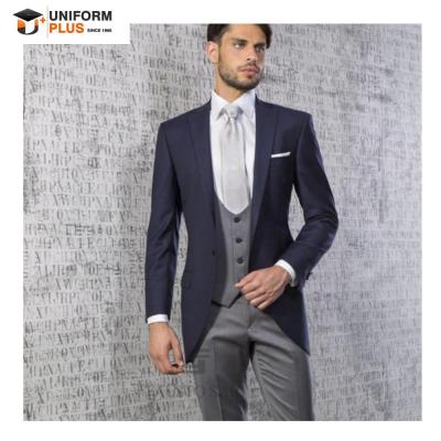 China Anti Shrink Fit Slim Mens Suits , Mens Suits Suits For Mens Suit for sale