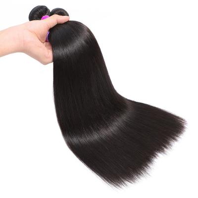 China Straight 32 34 36 38 40 Inch Raw Indian Straight Hair Weave, 100% Peruvian Hair Extensions, Alinybeauty Long Natural Hair Bundles for sale