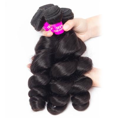 China Loose Wave Brazilian Virgin Hair Bundles, Bundle Hair Wholesale Vendors, Free Sample Mink Virgin Brazilian Cuticle Aligned Hair for sale