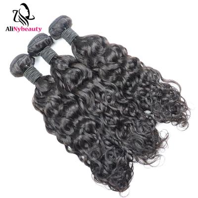 China Wholesale Cheap Brazilian Water Wave Alinybeauty Hair Weave,Wholesale Virgin Hair,Remy Human Hair Extensions for sale