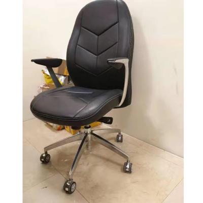 China (Height) 2021 Adjustable High Quality Strong Metal Decoration And Comfort Seating Luxury Modern PU Executive Office Chair B820 for sale