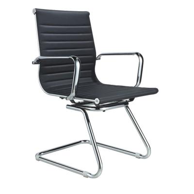 China Nice Comfy Metal PU Bow Chair Models Cheap Office Waiting Room Chair B988C for sale