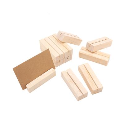 China Creative China Business Card Holder Note Holder Photo Wooden Crafts Party Supplies Decorations for sale