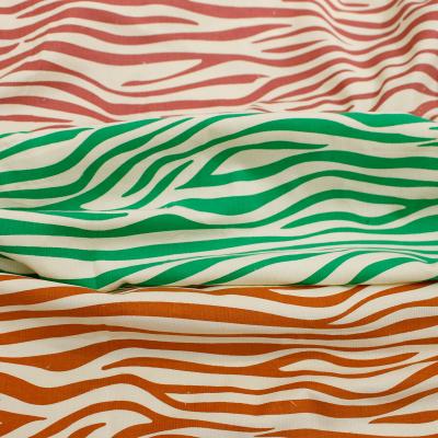 China New Anti Pill Design Corduroy Fabric For Garment Men Women Children Kids Clothing Fabric Zebra Print Pure Cotton Woven Material Cloth for sale