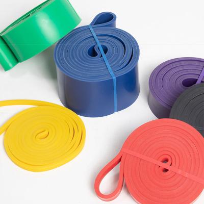 China Home Gym Fitness Latex Non-Slip Long Resistance Band Wearable Elastic Custom Hot Sale Resistance Band for sale