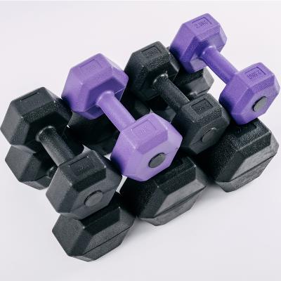 China Adjustable Weight 5kg Dumbbell Price Fitness Hex Dumbbell Set Gym Equipment Power Training Dumbbell Weighs On Sale for sale