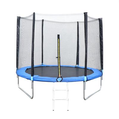 China Eco-Friendly Round Kids Mini Trampoline Rebounder Enclosure Net Pad Outdoor Exercise Home Toys Safety Jumping Bed for sale