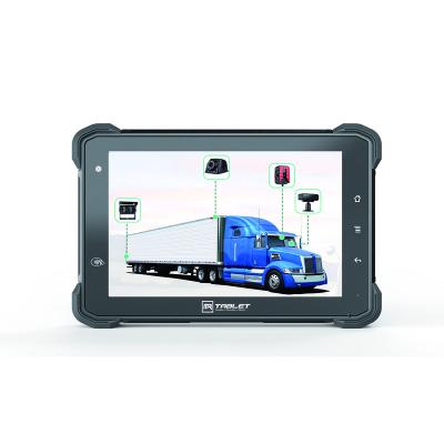 China Waterproof High Resolution 1280*800 IPS 7 Inch Android Truck Tablet ELD Fleet Management Rugged MDT Solution for sale