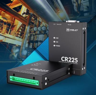 China Smart Converter CAN Bus to RS232 RS485 RS422 and Serial to CANBus Reader CR225 for sale