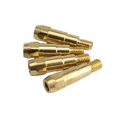 China Binzel 40KD M8*2.4*30 MIG Contact Tips , Cucrzr Contact Tip 16 SQMM for sale