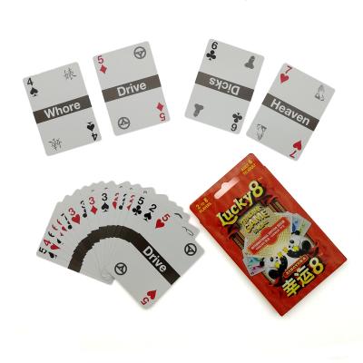 China Custom Waterproof Durable Spanish Card Games Art Classic Playing Cards Poker Club Magic Tricks Props for sale