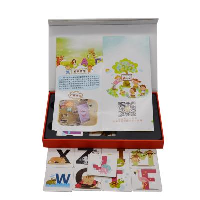 China Custom Game Educational Game Paper Flash Cards Card Set Printing For Children for sale