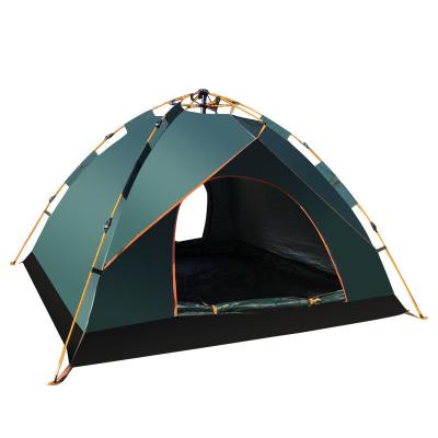 China 2022 portable high quality tent for camping 3-4 person automatic tent tent waterproof camping for outdoor for sale