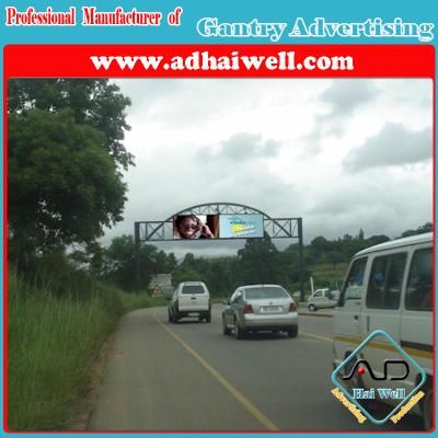 China Gantry Billboard Advertising Display Structure (W18 x H4) for sale