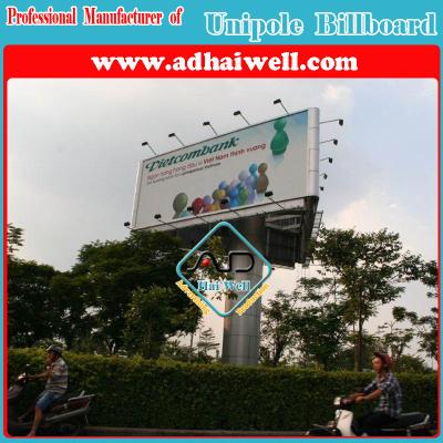 China Trihedron Unipole Advertising Billboard (60' x 20') for sale