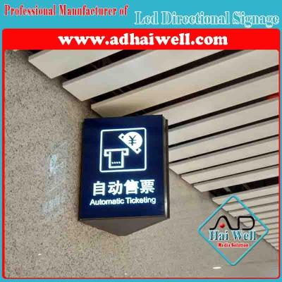 China Wall Mounted Acrylic LED Directory Sign Board for sale