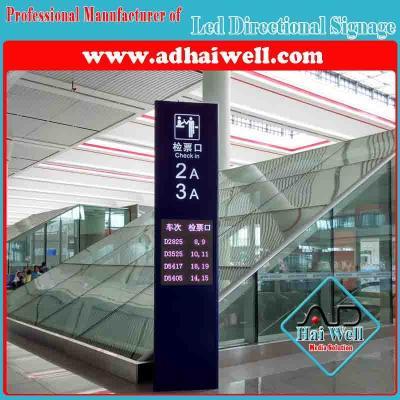 China Airport Flight Information Display Signage Holder for sale