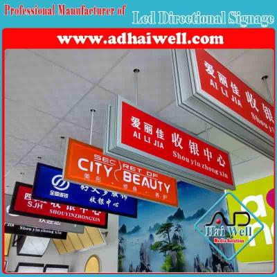 China Hanging Acrylic Sign Light Box for Airport Bus-Stop, Image Sign, Chain Store, Indoor Decor for sale