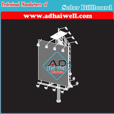 China High Quality Solar Billboard for Nigeria Africa for sale