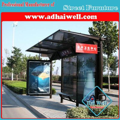 China Public Furniture Street Furniture Bus Station for Advertising and station sign for sale