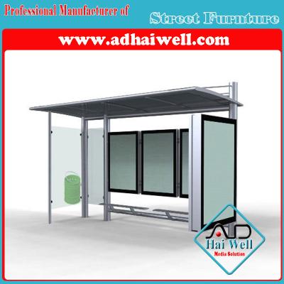 China Public Furniture Supper Design Bus Shelter Station for sale